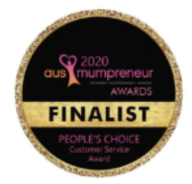 2020 Ausmumpreneur award logo